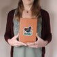 Cute Moorhen sticker 96 - Vegan Leather Journal