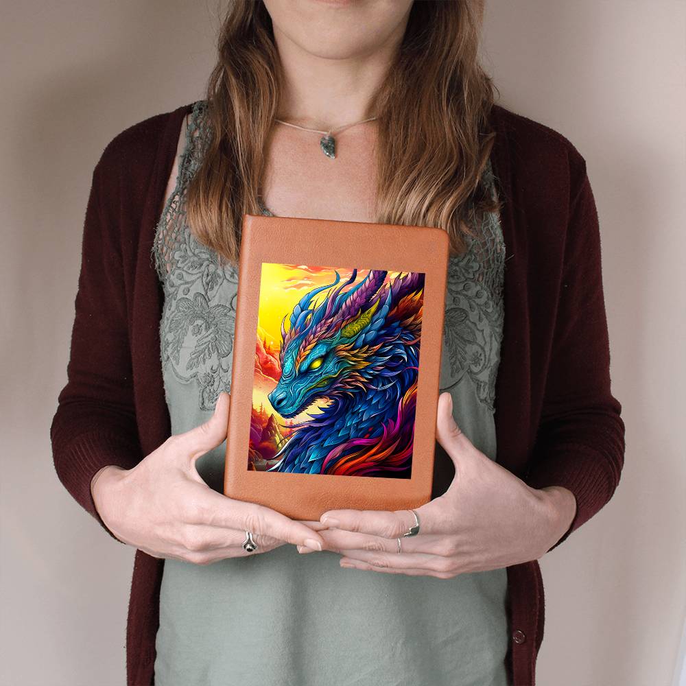 Majestic Dragon 018 - Vegan Leather Journal