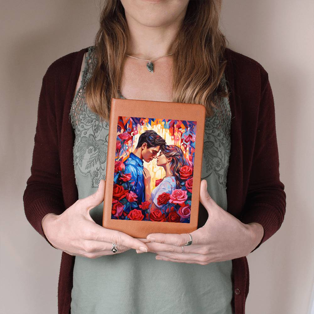 Valentine's Day Art 400 - Vegan Leather Journal