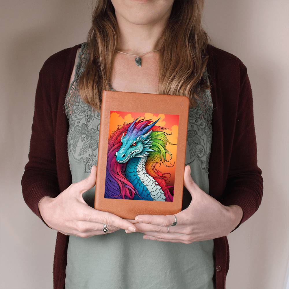 Majestic Dragon 006 - Vegan Leather Journal