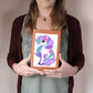 Cute Unicorn 115 - Vegan Leather Journal