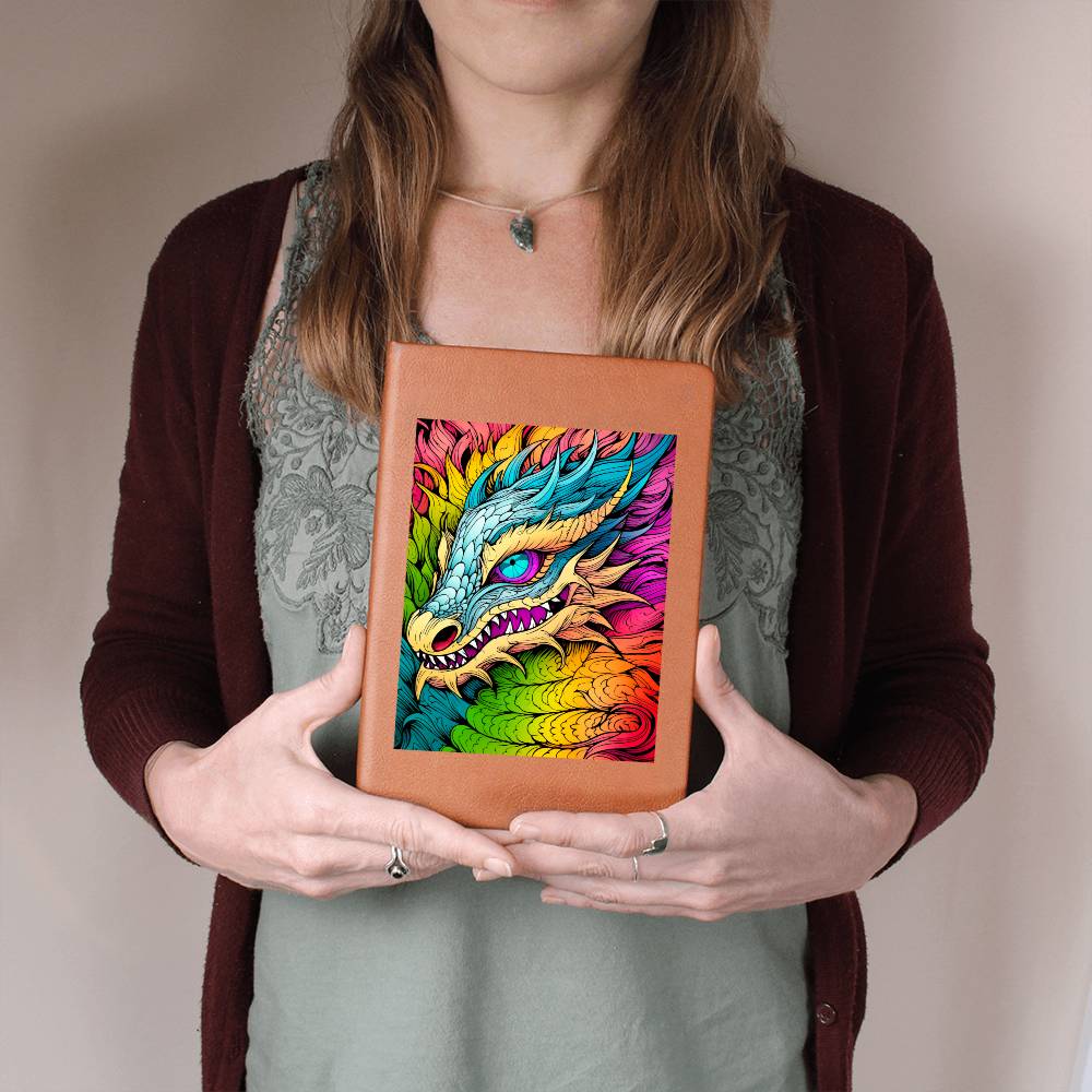 Majestic Dragon 027 - Vegan Leather Journal