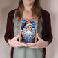 Christmas Stained Glass Design 007 - Vegan Leather Journal