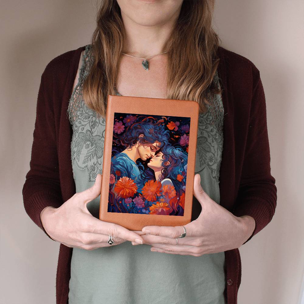 Valentine's Day Art 482 - Vegan Leather Journal