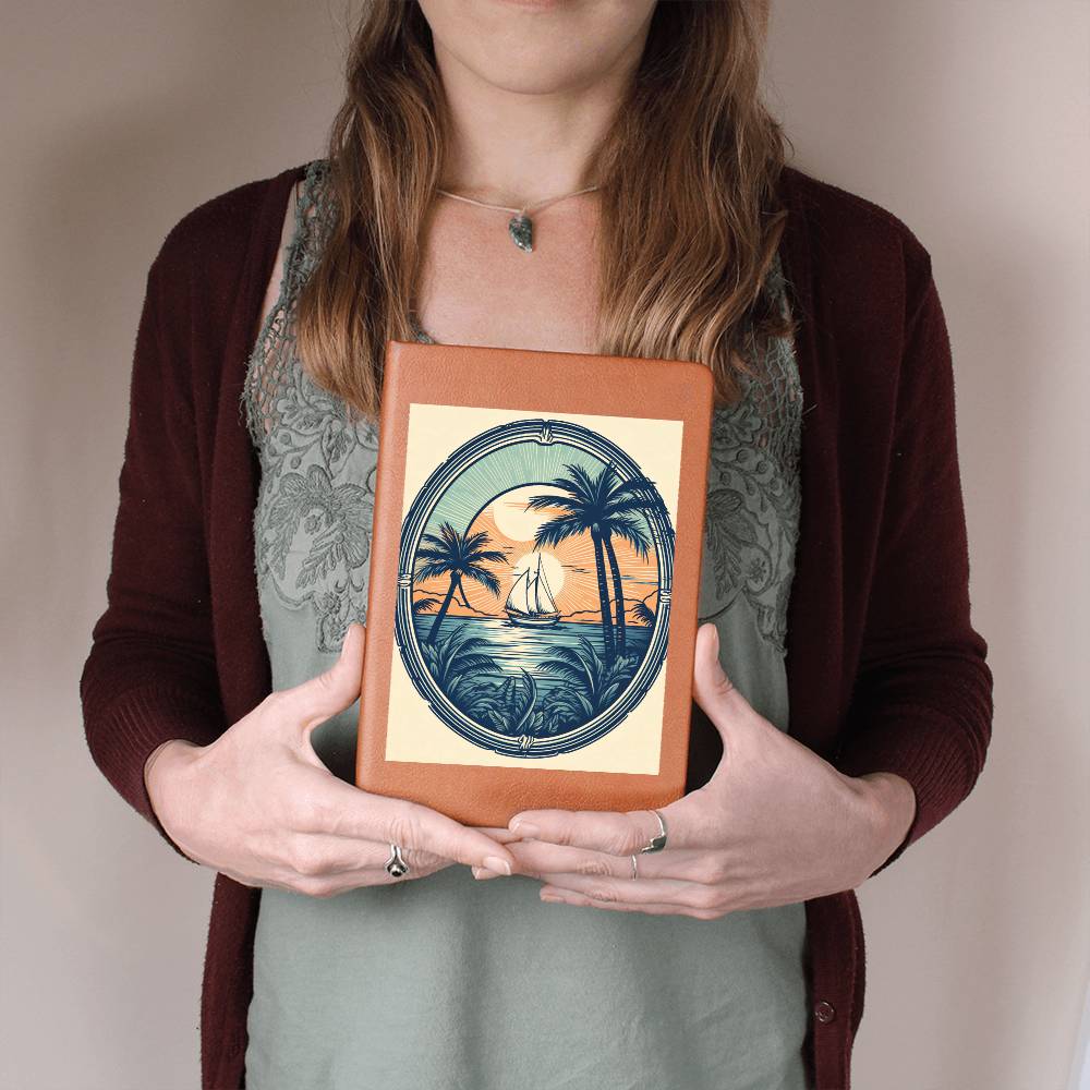 Minimalist BOHO Art 108 - Vegan Leather Journal