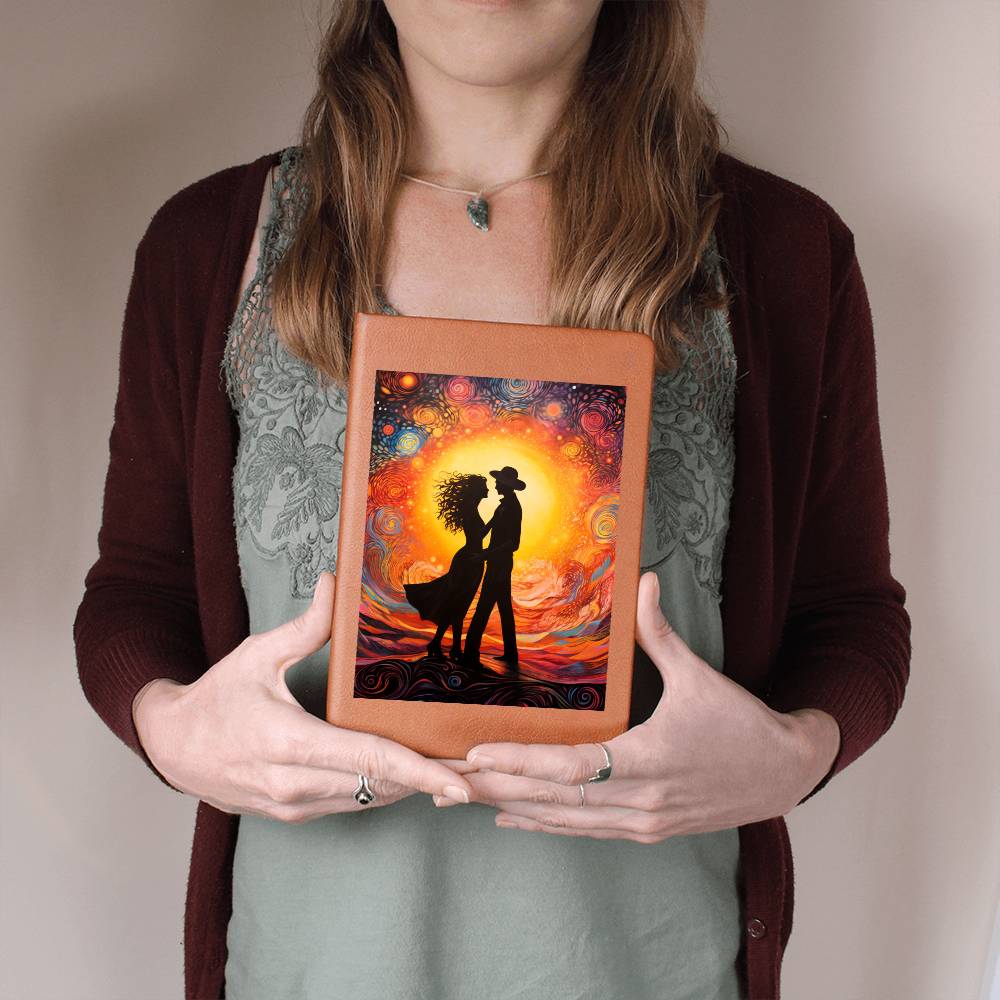 Valentine's Day Art 292 - Vegan Leather Journal