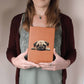 Pug Peeking - Vegan Leather Journal