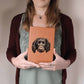 American Water Spaniel Peeking - Vegan Leather Journal