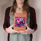 Valentine's Day Cat And Zipper 012 - Vegan Leather Journal