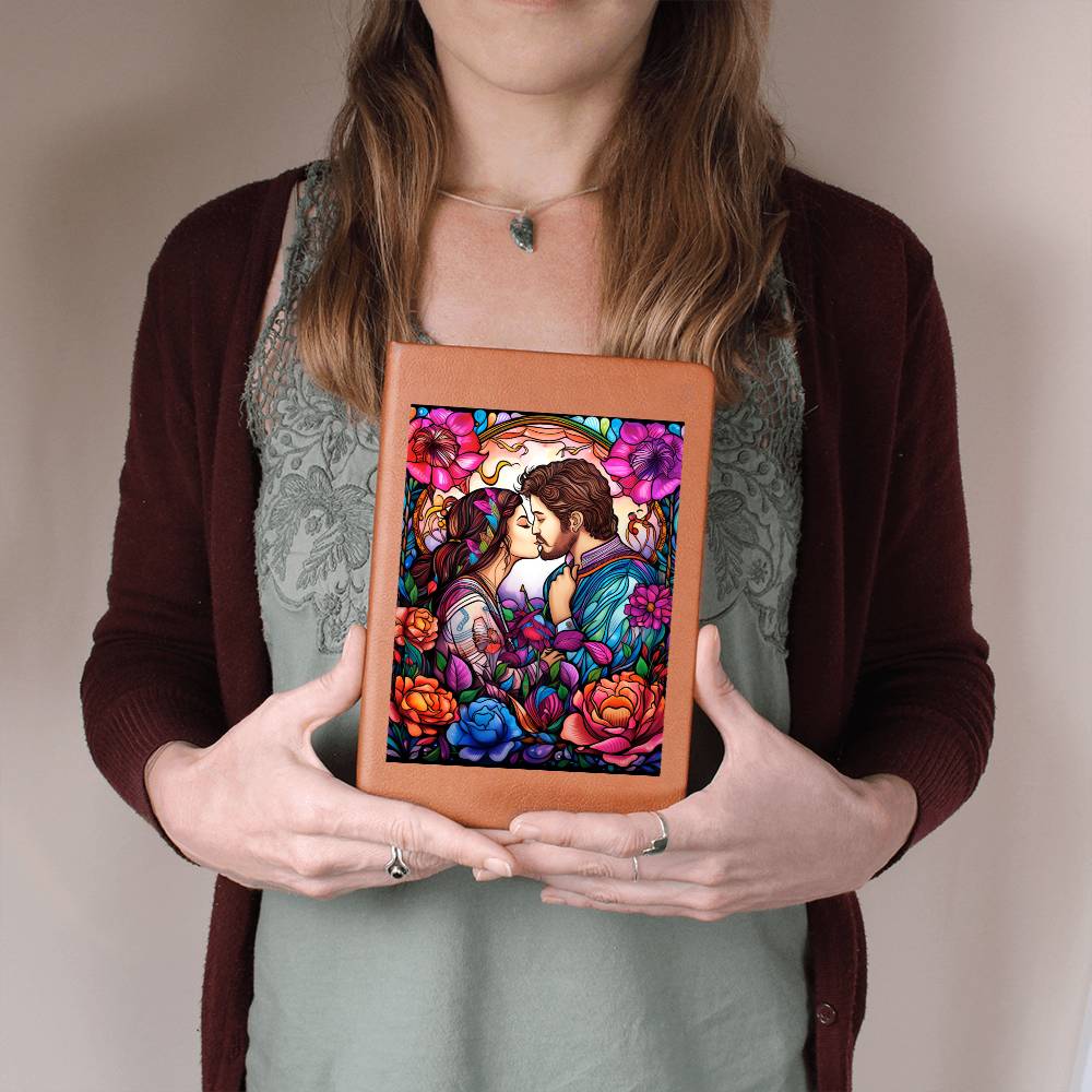 Valentine's Day Art 264 - Vegan Leather Journal