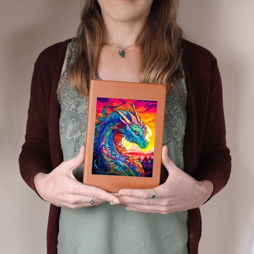 Majestic Dragon 032 - Vegan Leather Journal