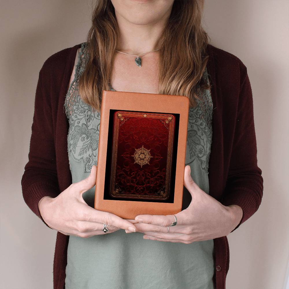 Ornate Gold Cover 088 - Vegan Leather Journal