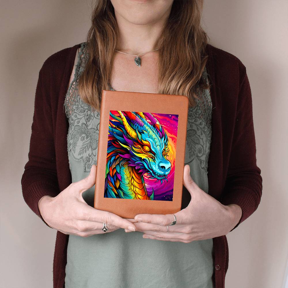 Majestic Dragon 007 - Vegan Leather Journal