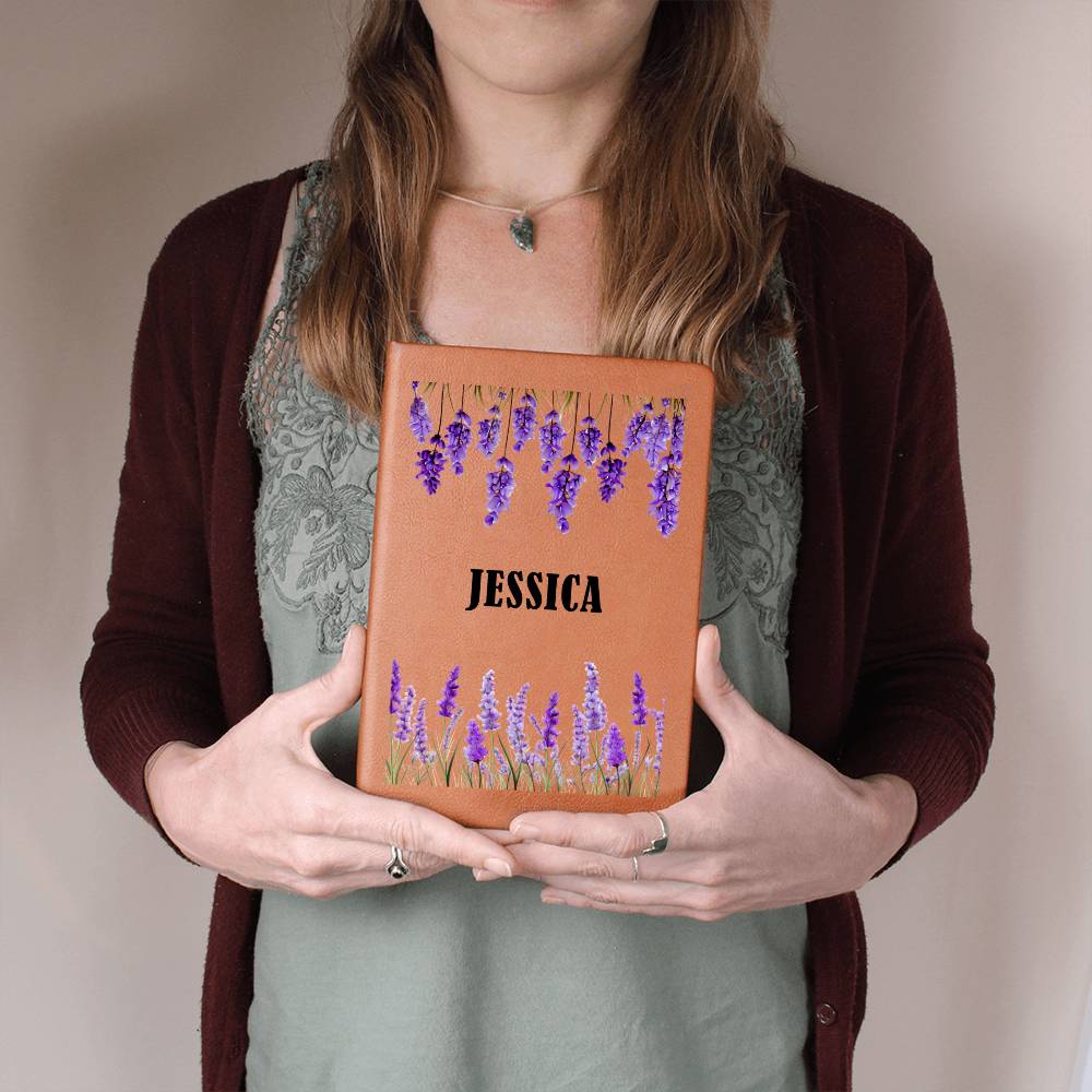 Jessica (Lavender) - Vegan Leather Journal