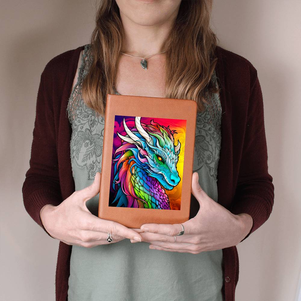 Majestic Dragon 013 - Vegan Leather Journal