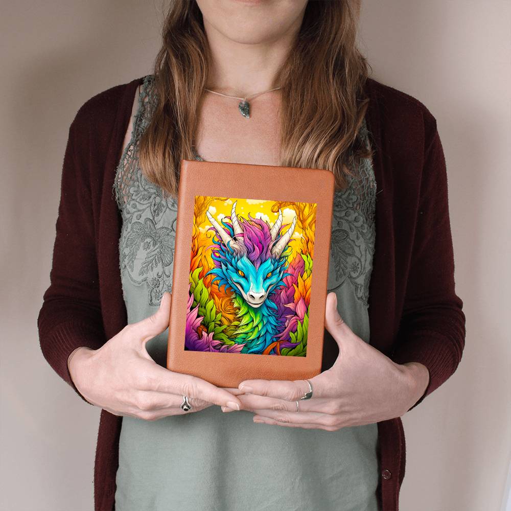Majestic Dragon 014 - Vegan Leather Journal