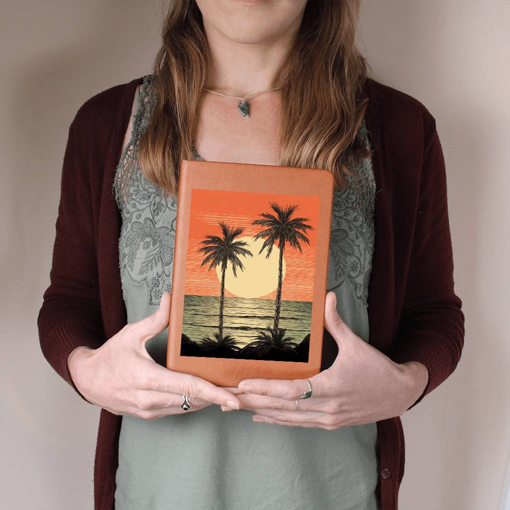 Minimalist BOHO Art 024 - Vegan Leather Journal