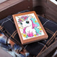 Cute Unicorn 033 - Vegan Leather Journal