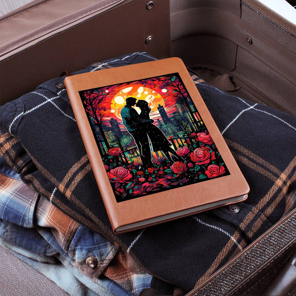 Valentine's Day Art 304 - Vegan Leather Journal