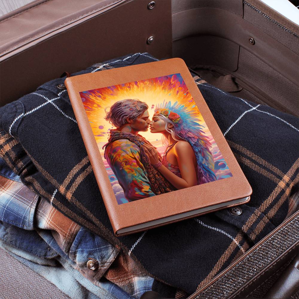 Valentine's Day Art 293 - Vegan Leather Journal