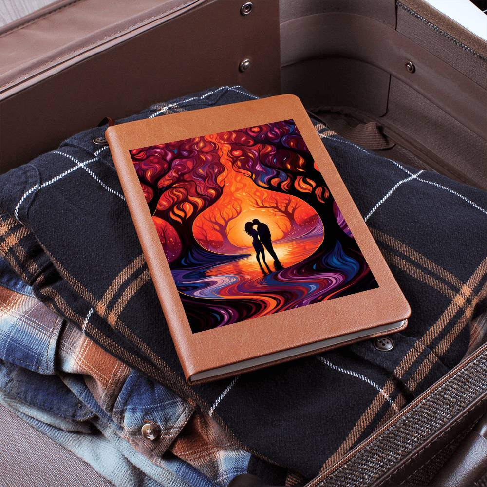 Valentine's Day Art 141 - Vegan Leather Journal
