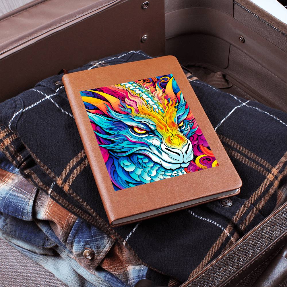 Majestic Dragon 005 - Vegan Leather Journal