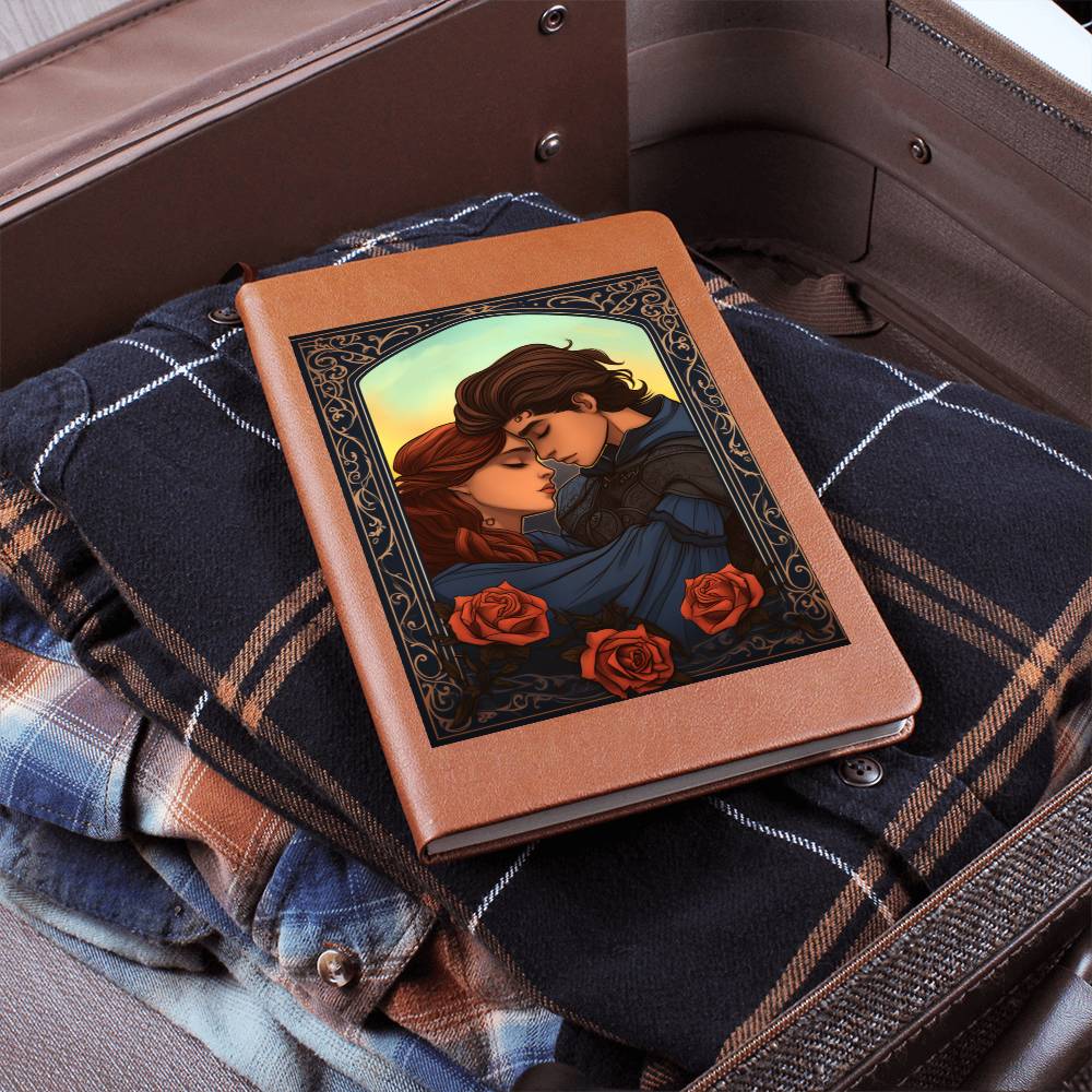 Valentine's Day Art 347 - Vegan Leather Journal