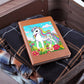Cute Unicorn 028 - Vegan Leather Journal