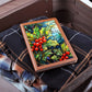 Christmas Stained Glass Design 019 - Vegan Leather Journal