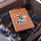 Cute Donkey sticker 40 - Vegan Leather Journal