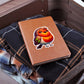 Cute Robin sticker 148 - Vegan Leather Journal