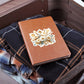 Luxury Wedding Decor Sticker 028 - Vegan Leather Journal