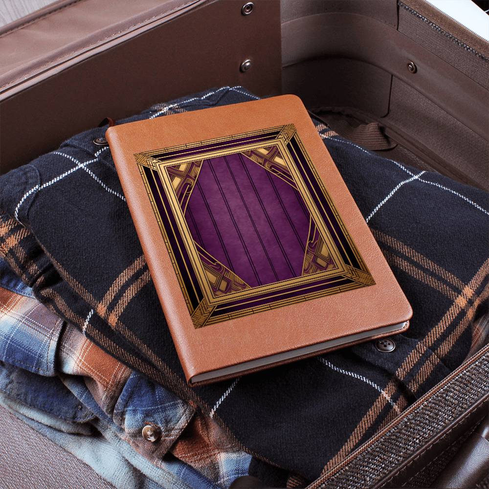 Ornate Gold Cover 108 - Vegan Leather Journal