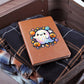 Cute Halloween Sticker 118 - Vegan Leather Journal