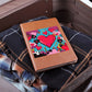 Valentine's Day Pop Art 17 - Vegan Leather Journal