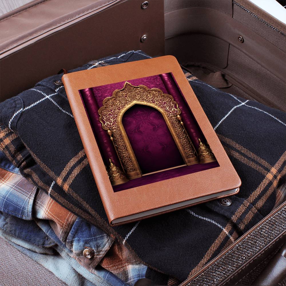 Ornate Gold Cover 080 - Vegan Leather Journal