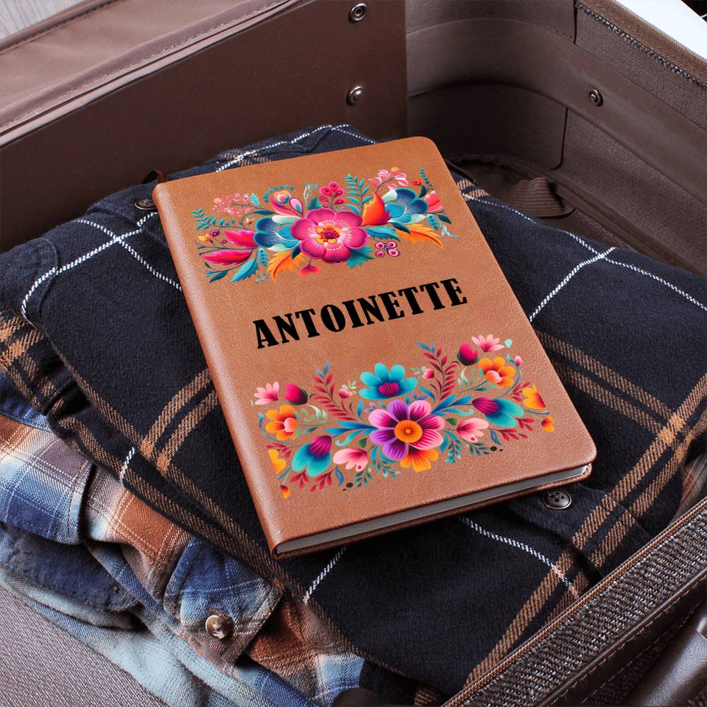 Antoinette (Mexican Flowers 2) - Vegan Leather Journal