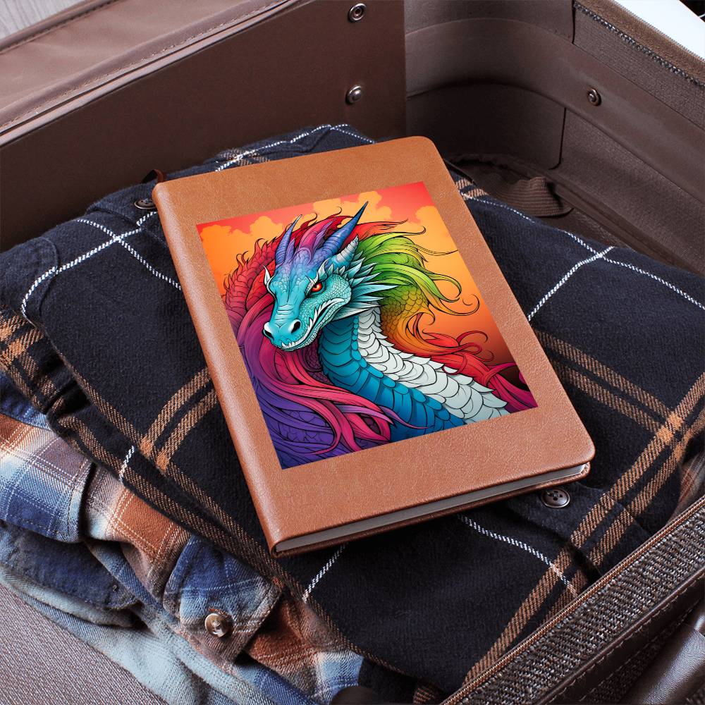 Majestic Dragon 006 - Vegan Leather Journal