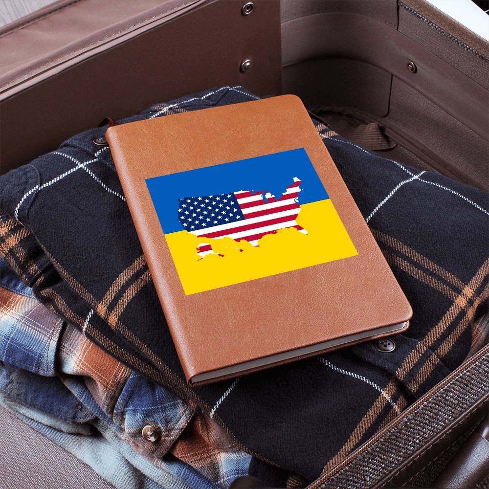 Ukrainian-American - Vegan Leather Journal