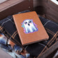 Cute Halloween Sticker 049 - Vegan Leather Journal