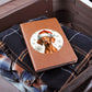 Christmas Dog - Vizsla - Vegan Leather Journal