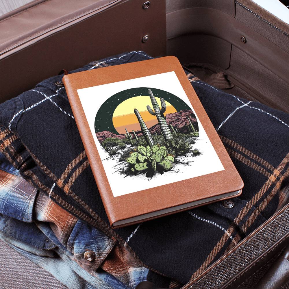 Minimalist BOHO Art 093 - Vegan Leather Journal