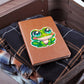 Cute Frog sticker 55 - Vegan Leather Journal