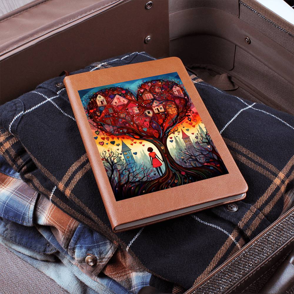 Valentine's Day Art 436 - Vegan Leather Journal