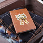 Luxury Wedding Decor Sticker 056 - Vegan Leather Journal