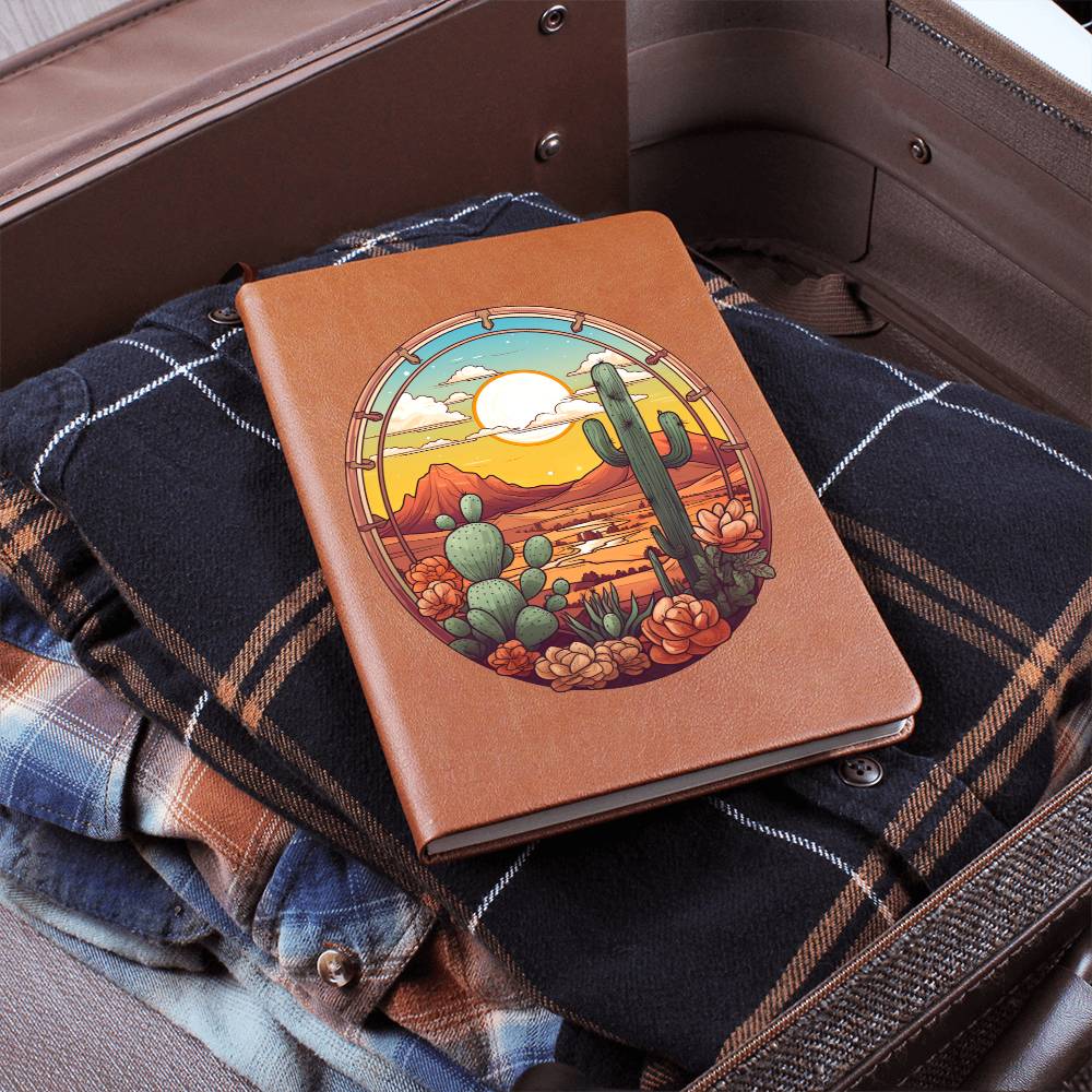 Minimalist BOHO Art 030 - Vegan Leather Journal