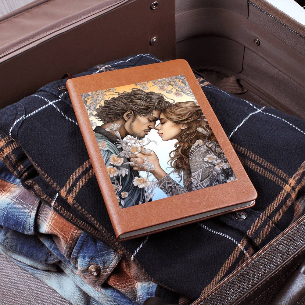 Valentine's Day Art 198 - Vegan Leather Journal
