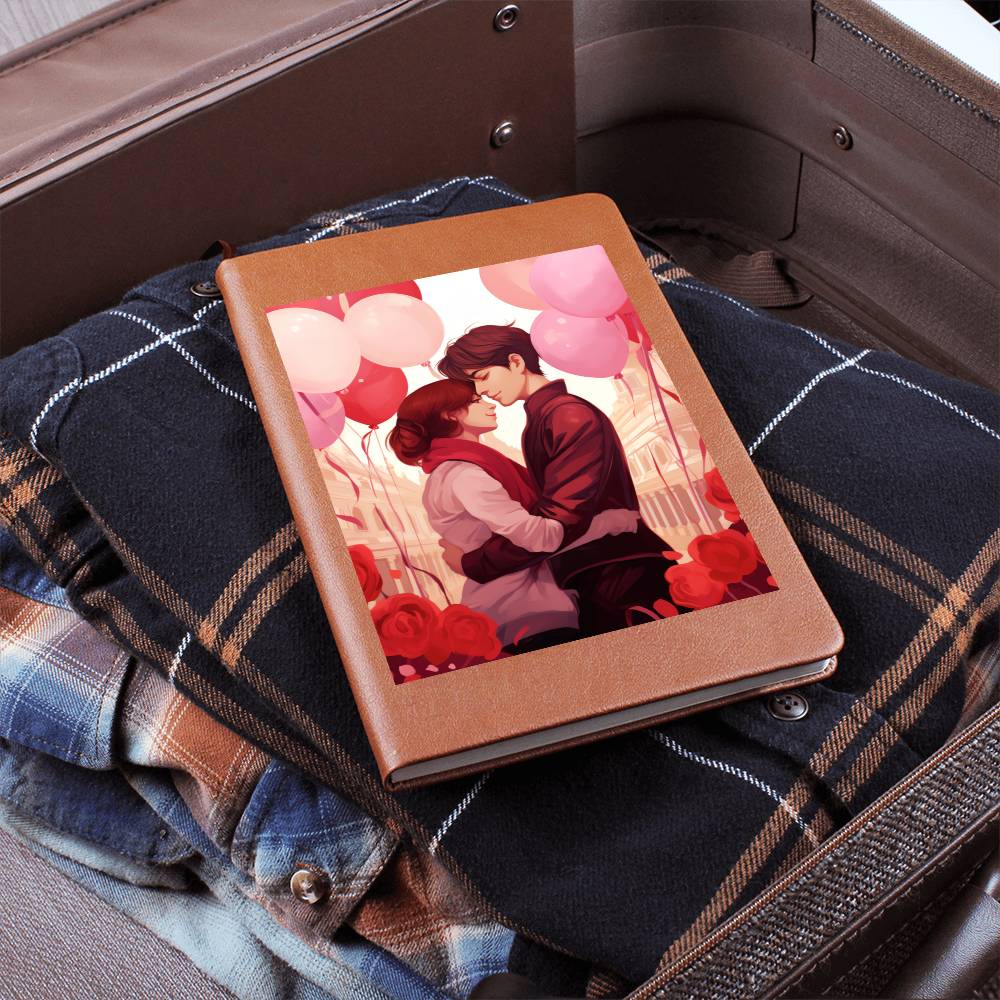 Valentine's Day Art 103 - Vegan Leather Journal