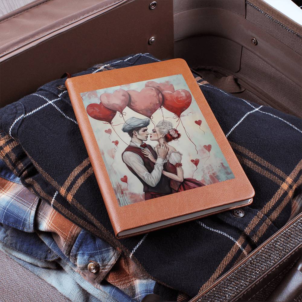 Valentine's Day Art 247 - Vegan Leather Journal