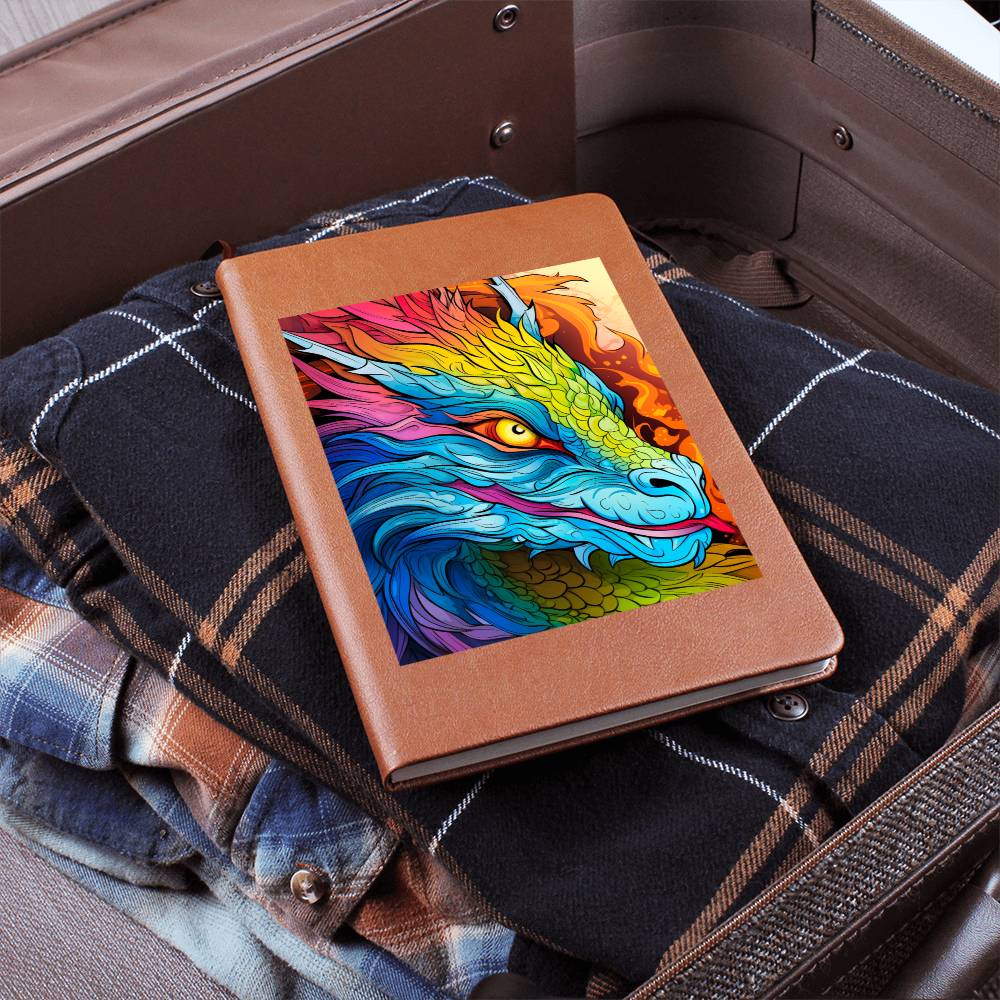 Majestic Dragon 011 - Vegan Leather Journal